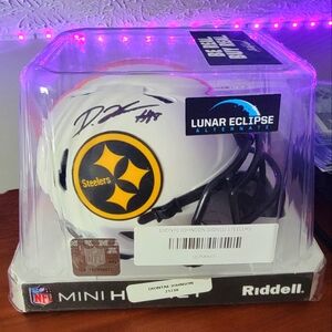 Diontae Johnson Pittsburgh Steelers Autographed Mini Helmet